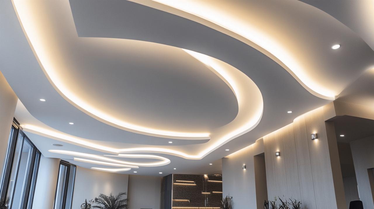 Transformez vos espaces intérieurs avec des soffites de faux plafond efficaces