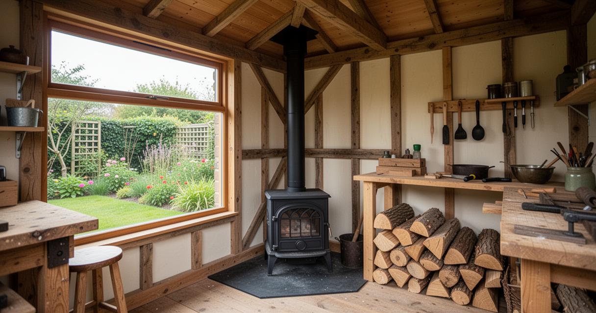 Combien coûte l’installation d’un petit poêle à bois dans une pièce annexe ?