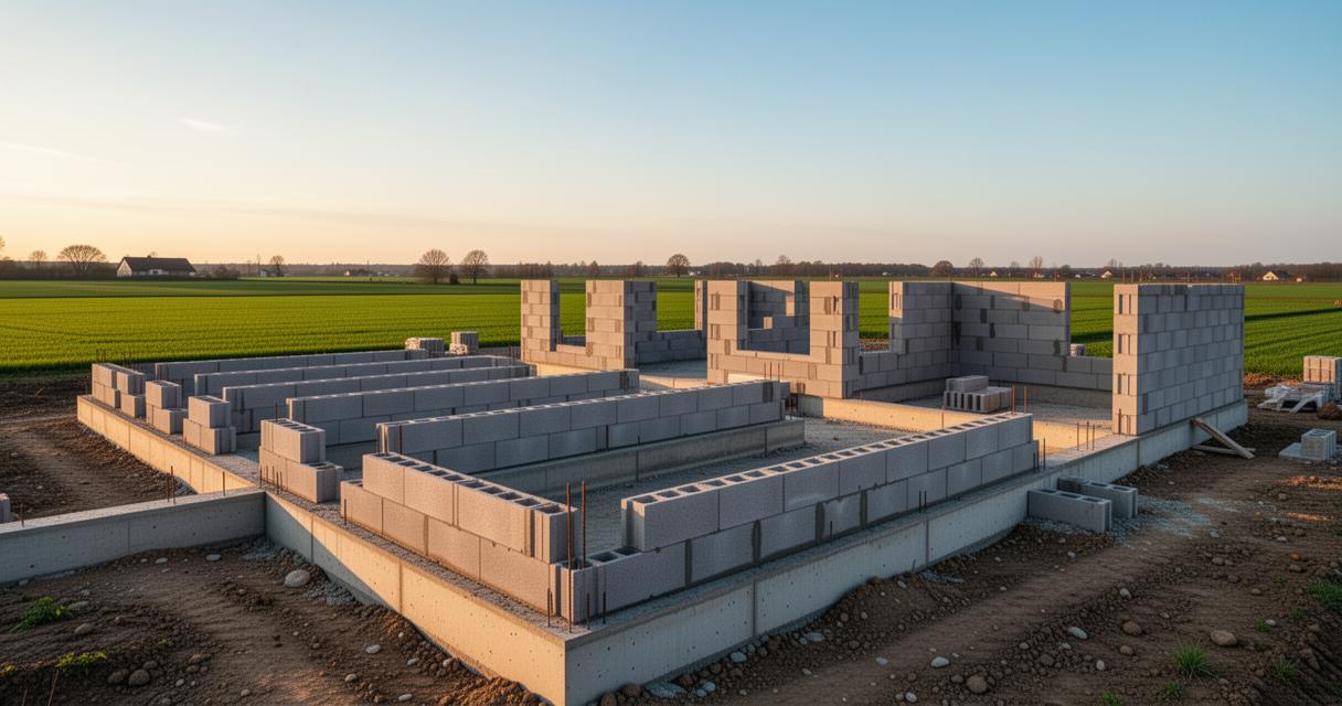 Épaisseur des parpaings et isolation thermique : optimiser la construction de vos murs